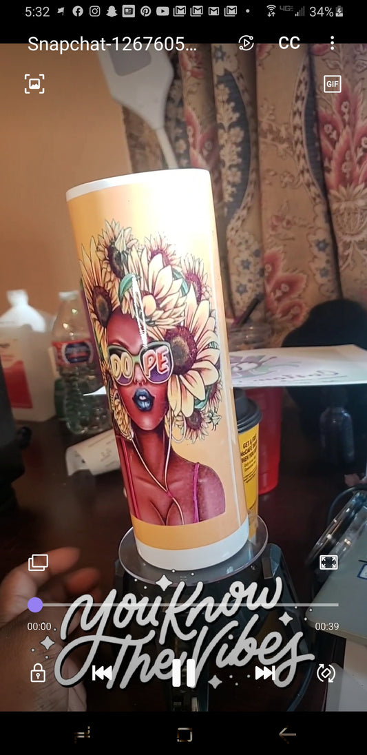 Stainless steel tumbler