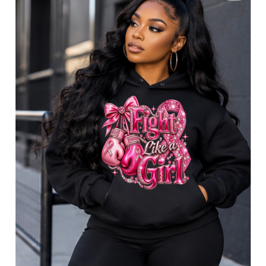 Custom Breast Cancer Awareness Hoodie