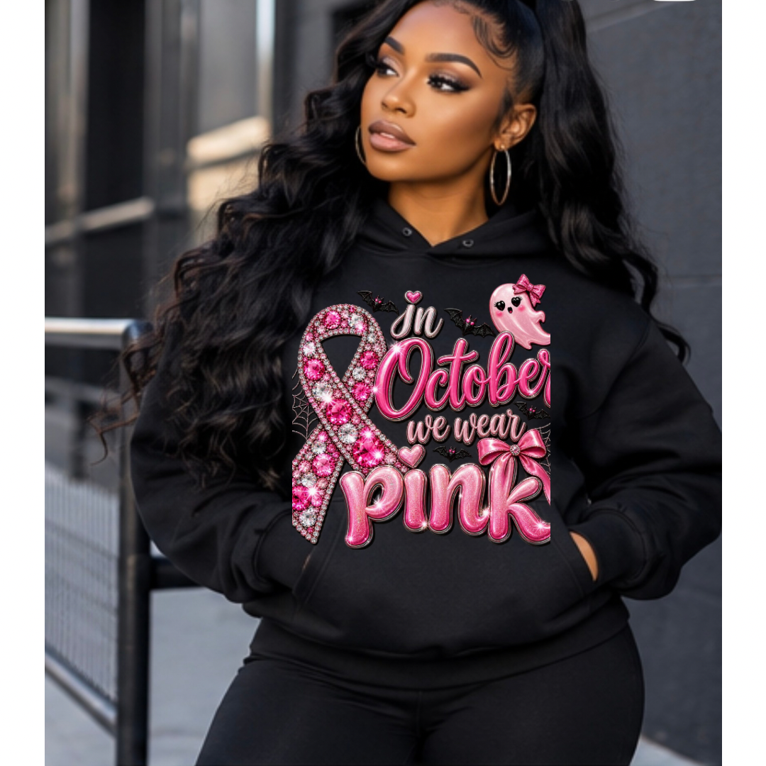 Custom Breast Cancer Awareness Hoodie