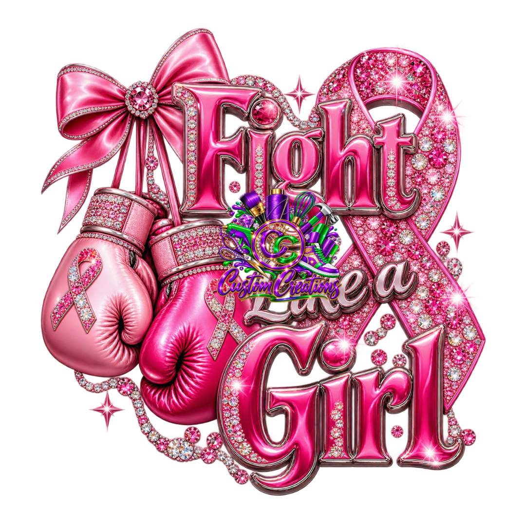 Fight Like a Girl (Bow) Transfer