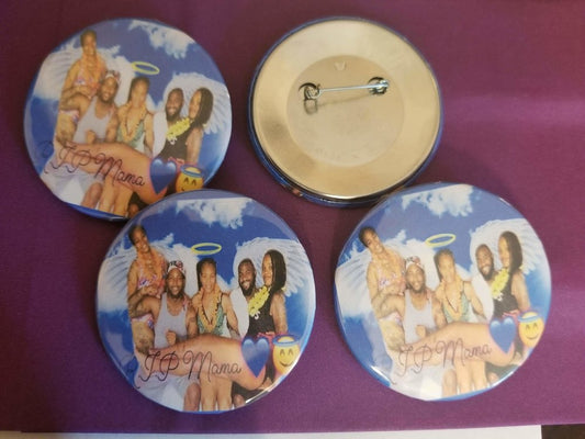 Pin Back Buttons