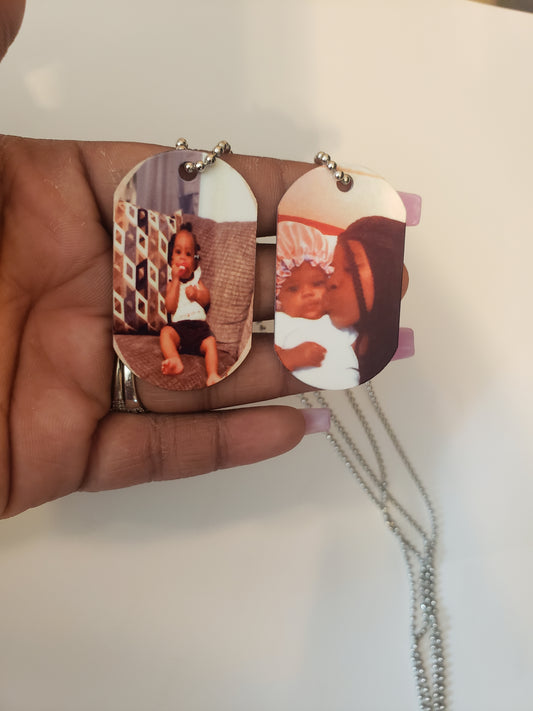 Double sided Dog tag