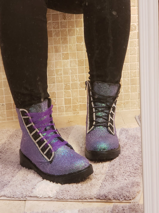 Glittered Boots