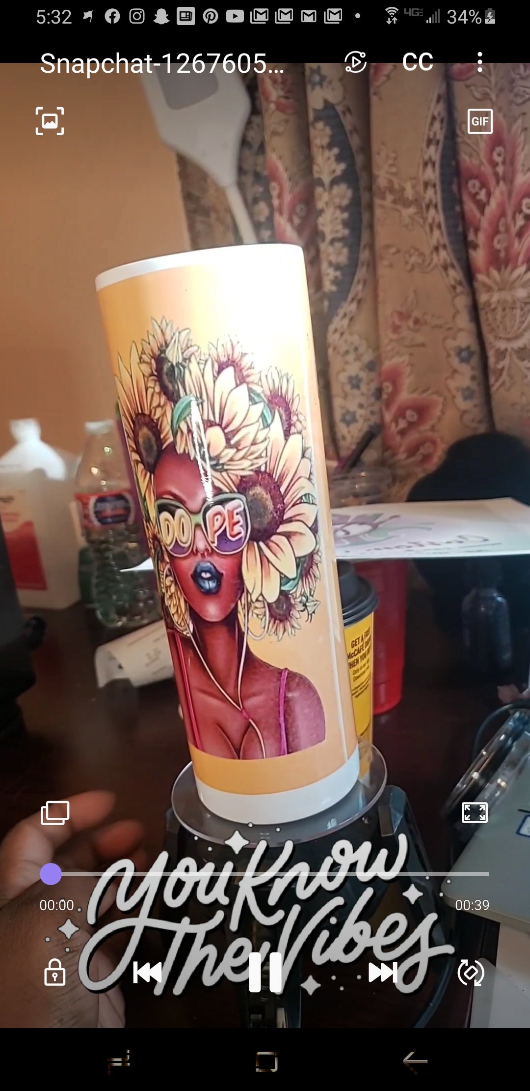 Stainless steel tumbler